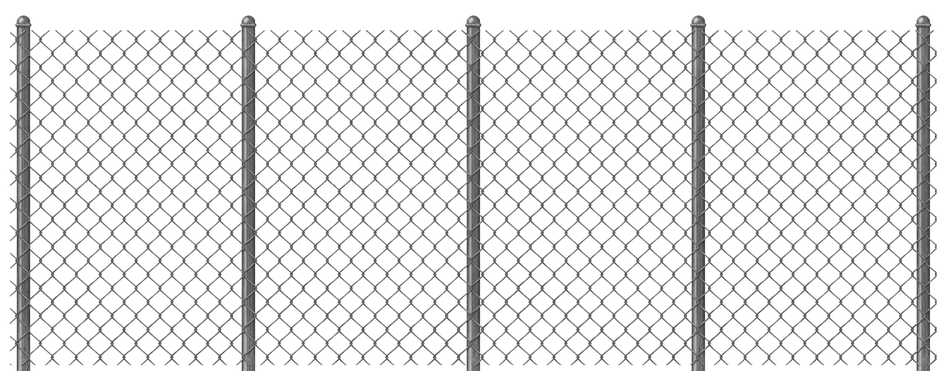 Transparent Chain Link Fence PNG Clipart