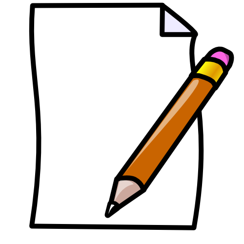 Write A Letter Clipart Painted