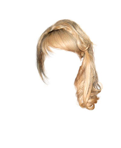 Blonde Wig Clipart
