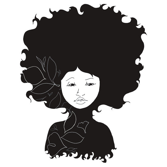 Free afro clipart