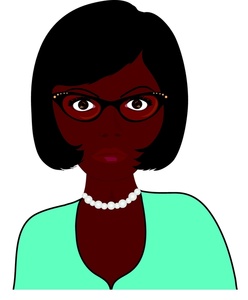 African American Woman Clipart