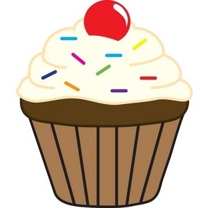 Cupcake clipart collection