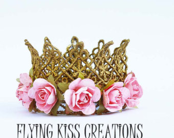 Maleficent Crown Lace Crown Maleficent Horns Black by flyingkiss