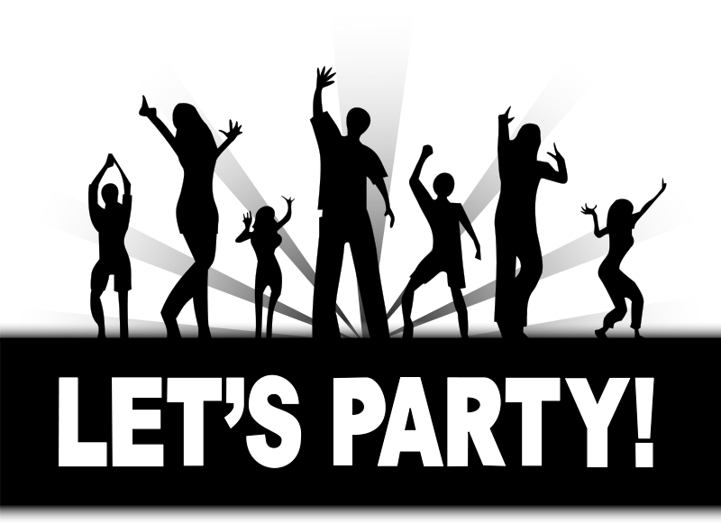Party People Silhouette Clipart Panda Free Image Png. Snowjet.co