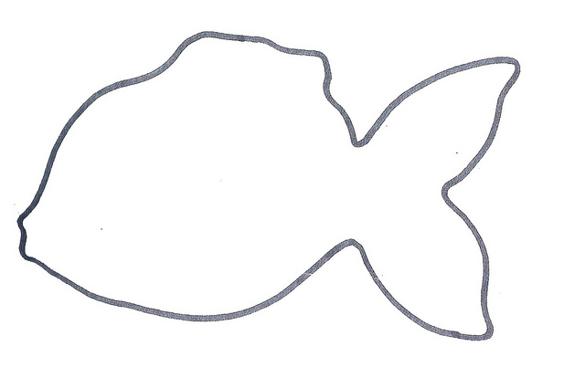 Simple Outline Fish