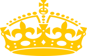 Gold clipart crown