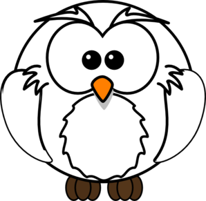 White Owl Clip Art at Clker