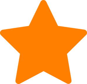 Orange Starburst Clipart