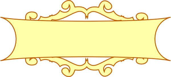 Gold Scroll Clipart