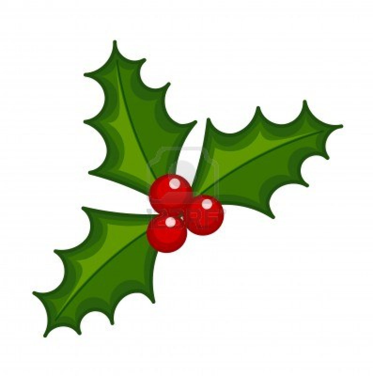 clip art holly and berries Clip Art Library