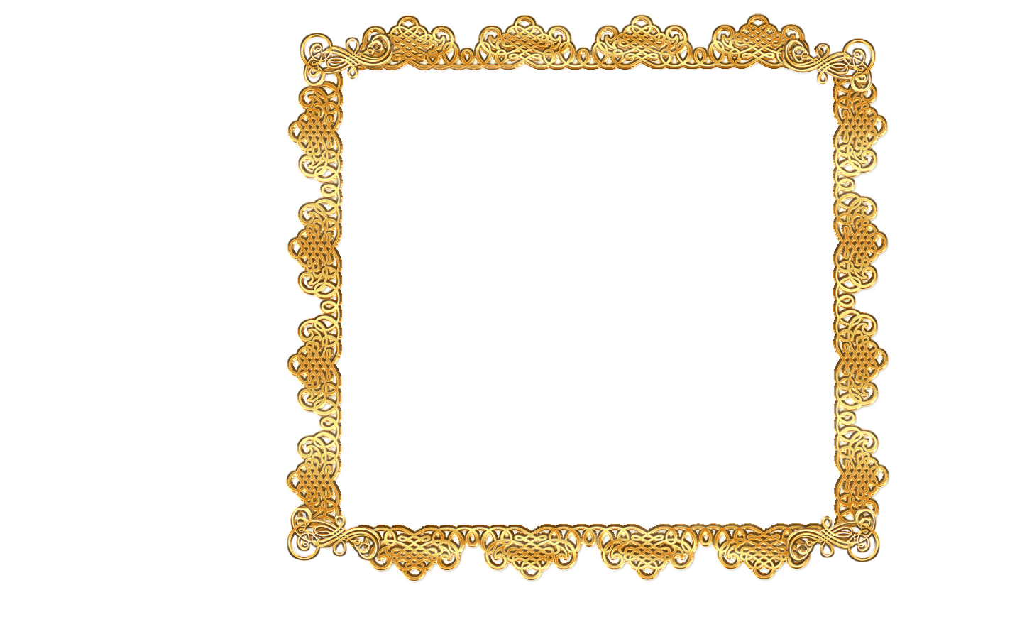 Gold Scroll Clipart