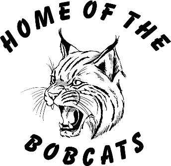 Montana state bobcat clipart