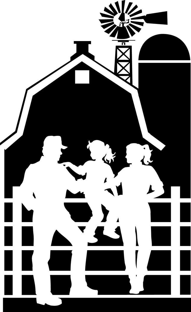 Free Farmer Silhouette Cliparts, Download Free Farmer Silhouette