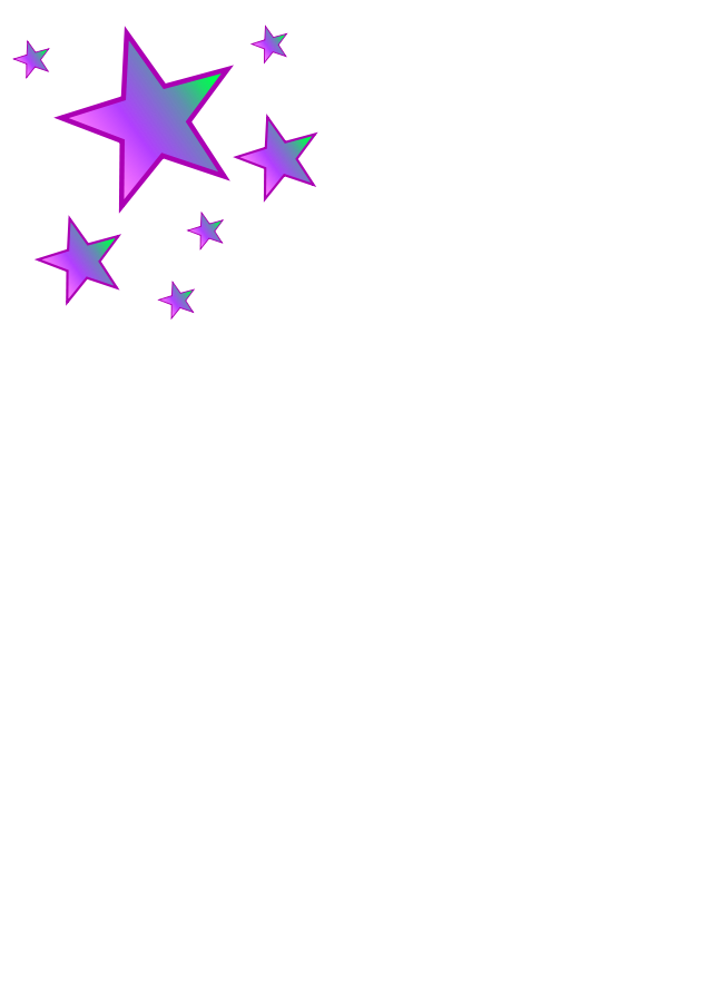 3 Stars Star Pattern Clipart