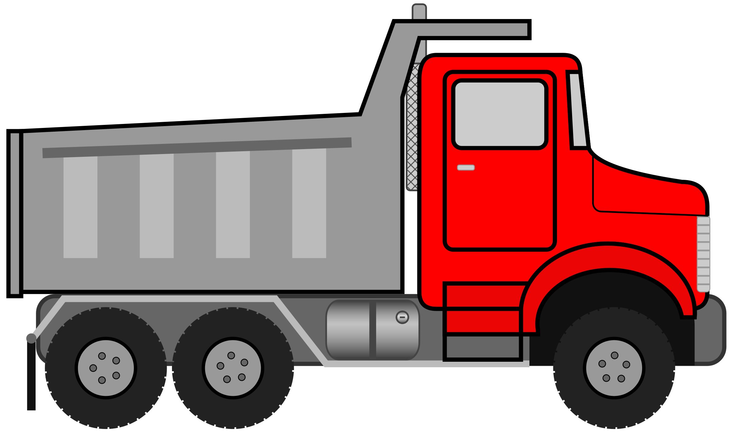Truck clip art black and white free clipart image clipartcow