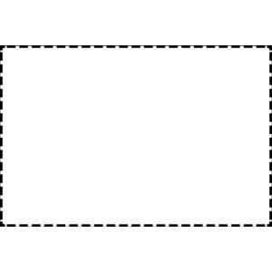 Dotted line border clipart
