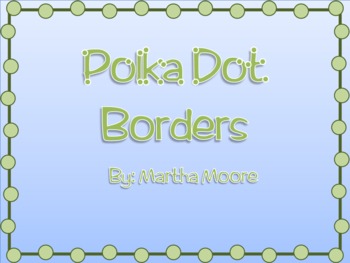 Polka Dot Border
