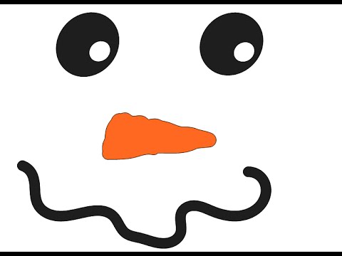 Snowman Face Svg Free Clip Art Library