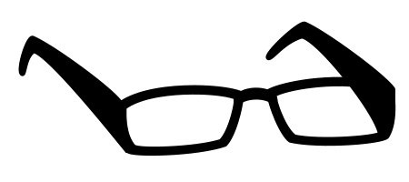 Funny Eyebrows Eyeglasses Clear Lens Novelty Cartoon Frame 4 Colors 