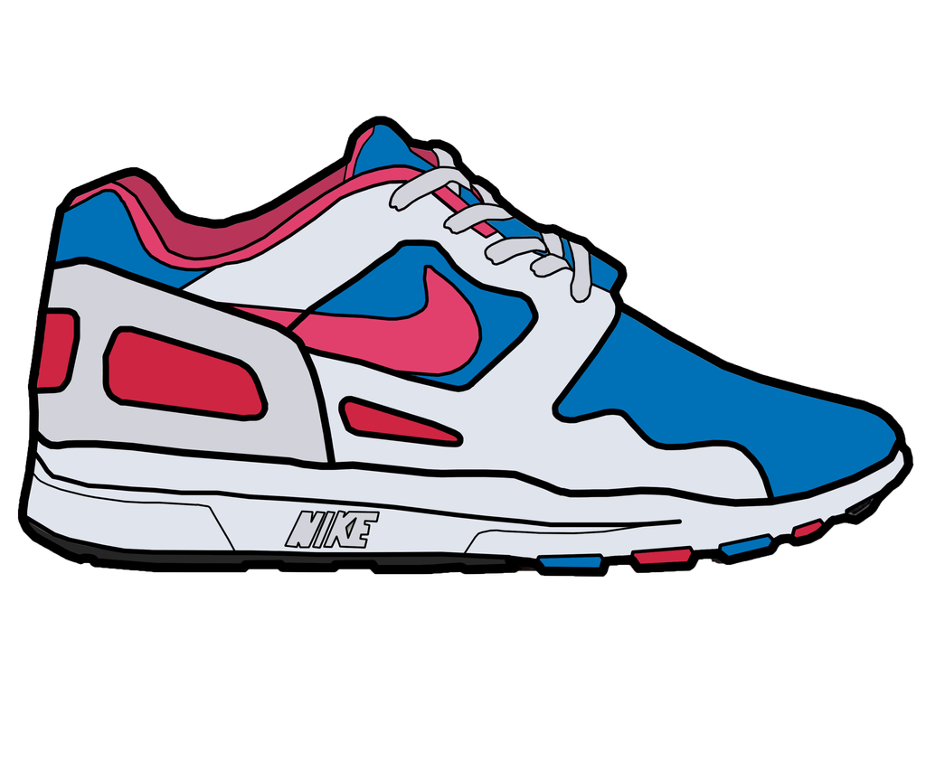 Nike shoes clipart hd