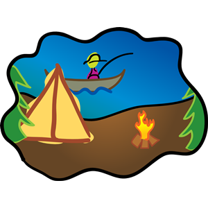 Happy Camping clipart, cliparts of Happy Camping free download