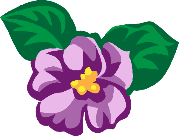 Free Violet Flower Cliparts, Download Free Violet Flower Cliparts png