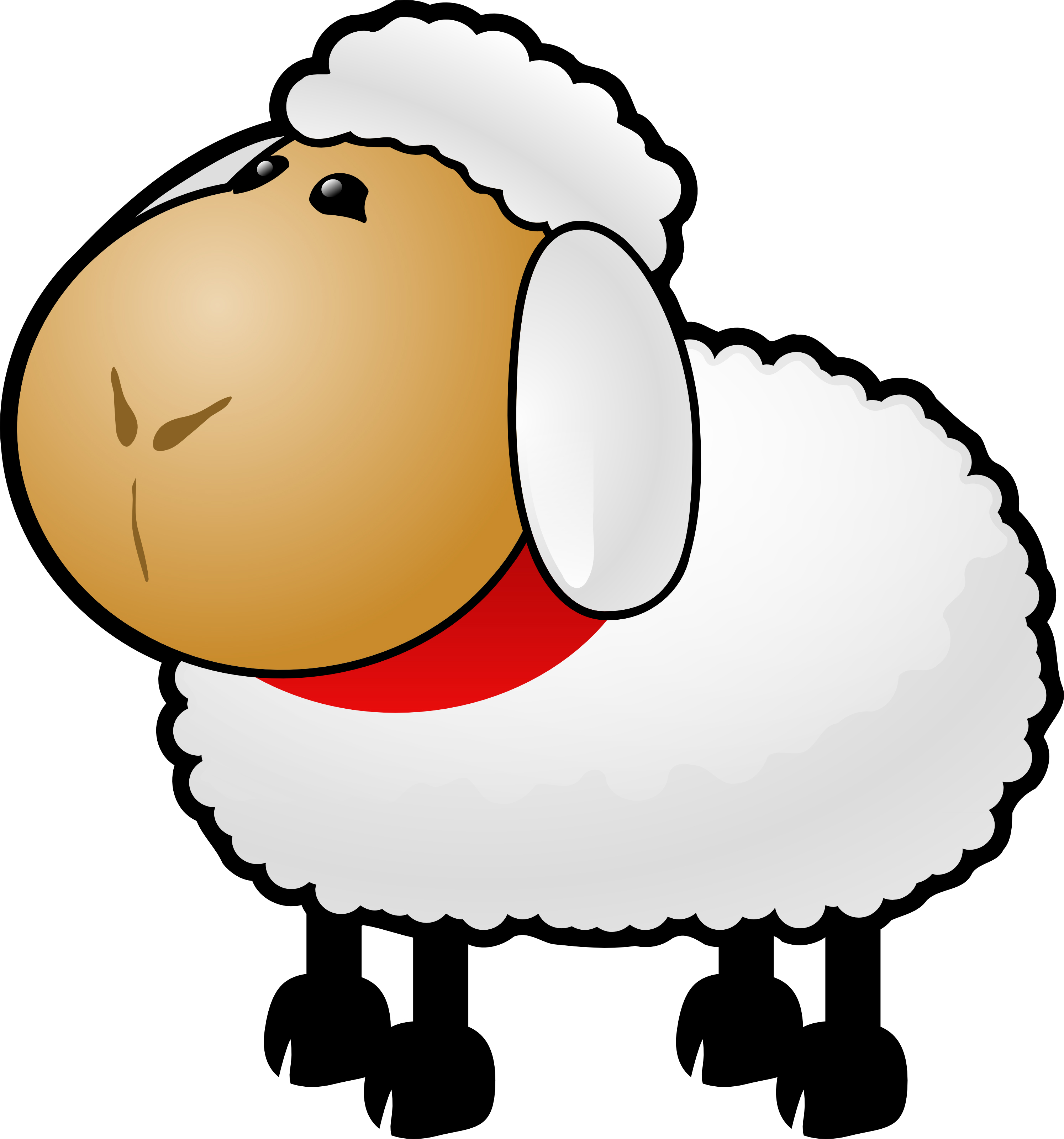 Free vintage baby lamb clipart free pretty things for you 2