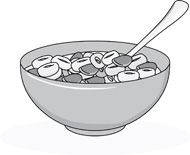 Rice Outline Clipart
