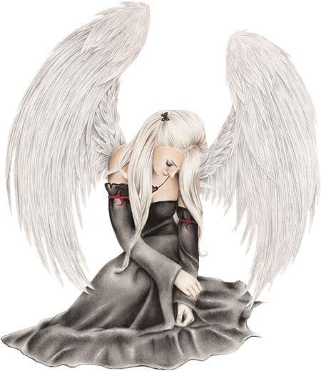 Sleeping Angel PNG Free Clipart