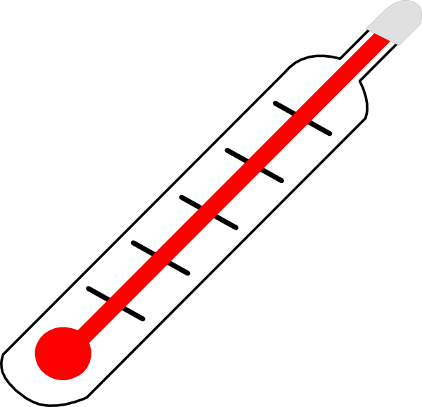 Thermometer Hot Clip Art at Clker