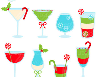 Clip Arts Related To : holiday cocktail clipart. view all Christmas Cocktai...