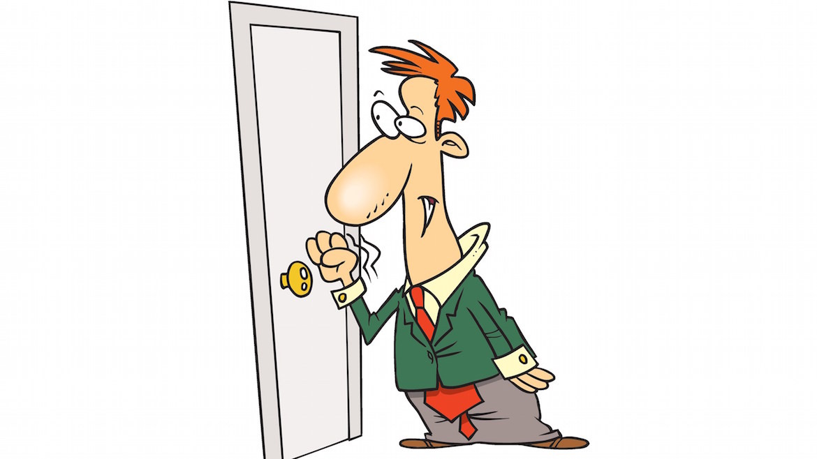 Knock Before You Enter Sign Clip Art Library