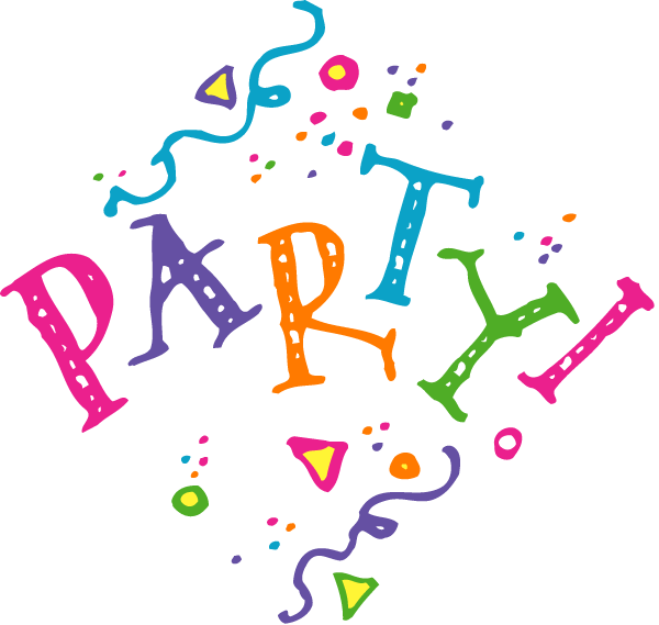 Free Party Word Cliparts, Download Free Party Word Cliparts png images