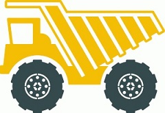 Free Construction Truck Clipart
