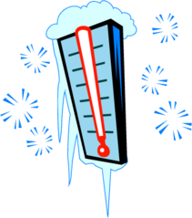Cold Thermometer Clip Art
