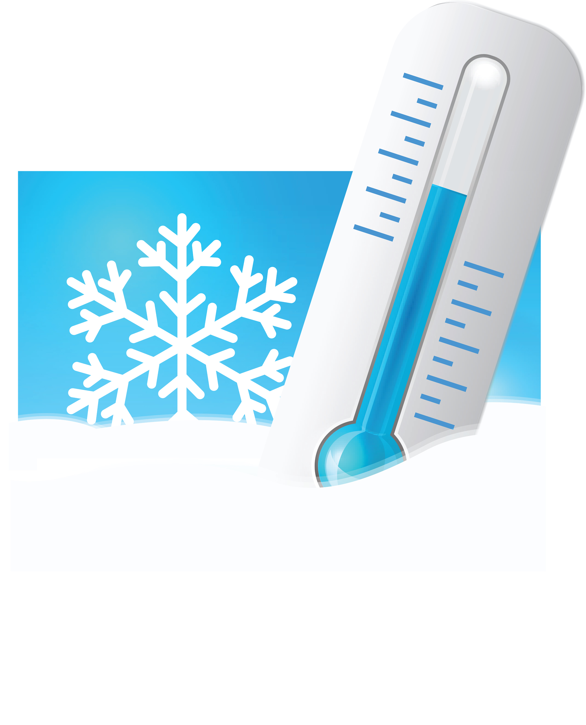 Winter Thermometer Clipart