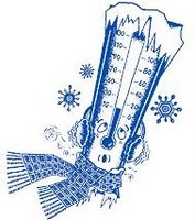 50 Degrees Thermometer Clipart