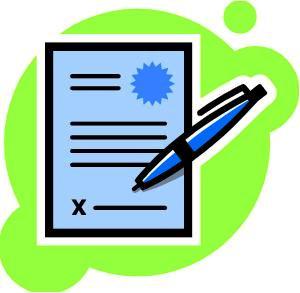 Application form clipart
