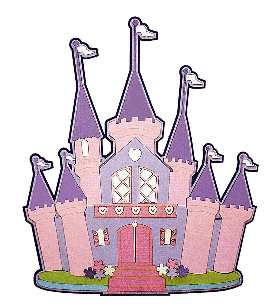 Fairy Princess Castle Clipart
