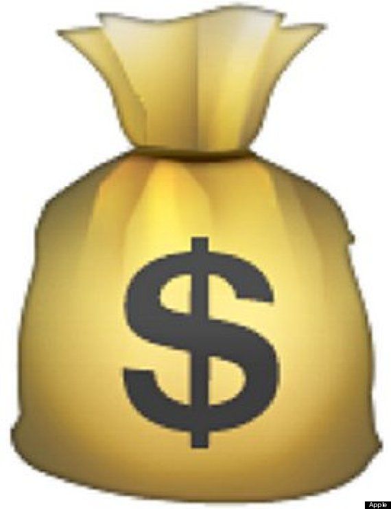 emoji money bag transparent background - Clip Art Library