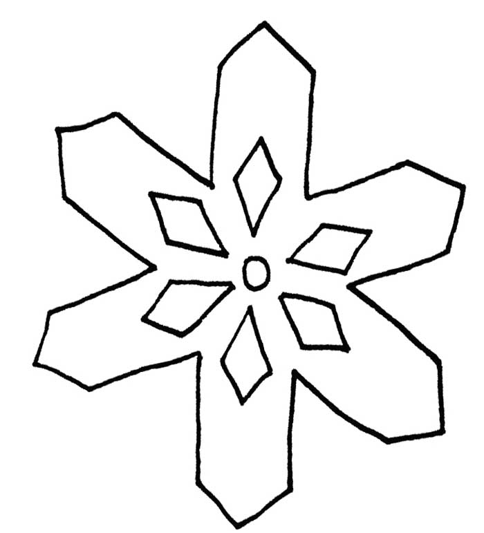 Free Snowflake Cliparts Easy, Download Free Snowflake Cliparts Easy png