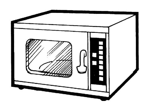Open Oven Clipart 