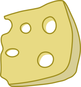 Cheese slice clipart