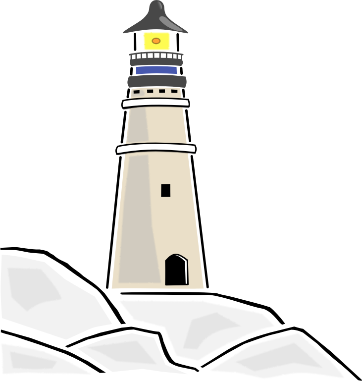 Clip art of lighthouse – bkmn