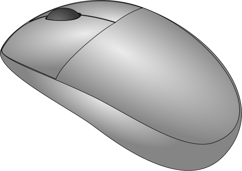 Computer mouse cartoon clipart