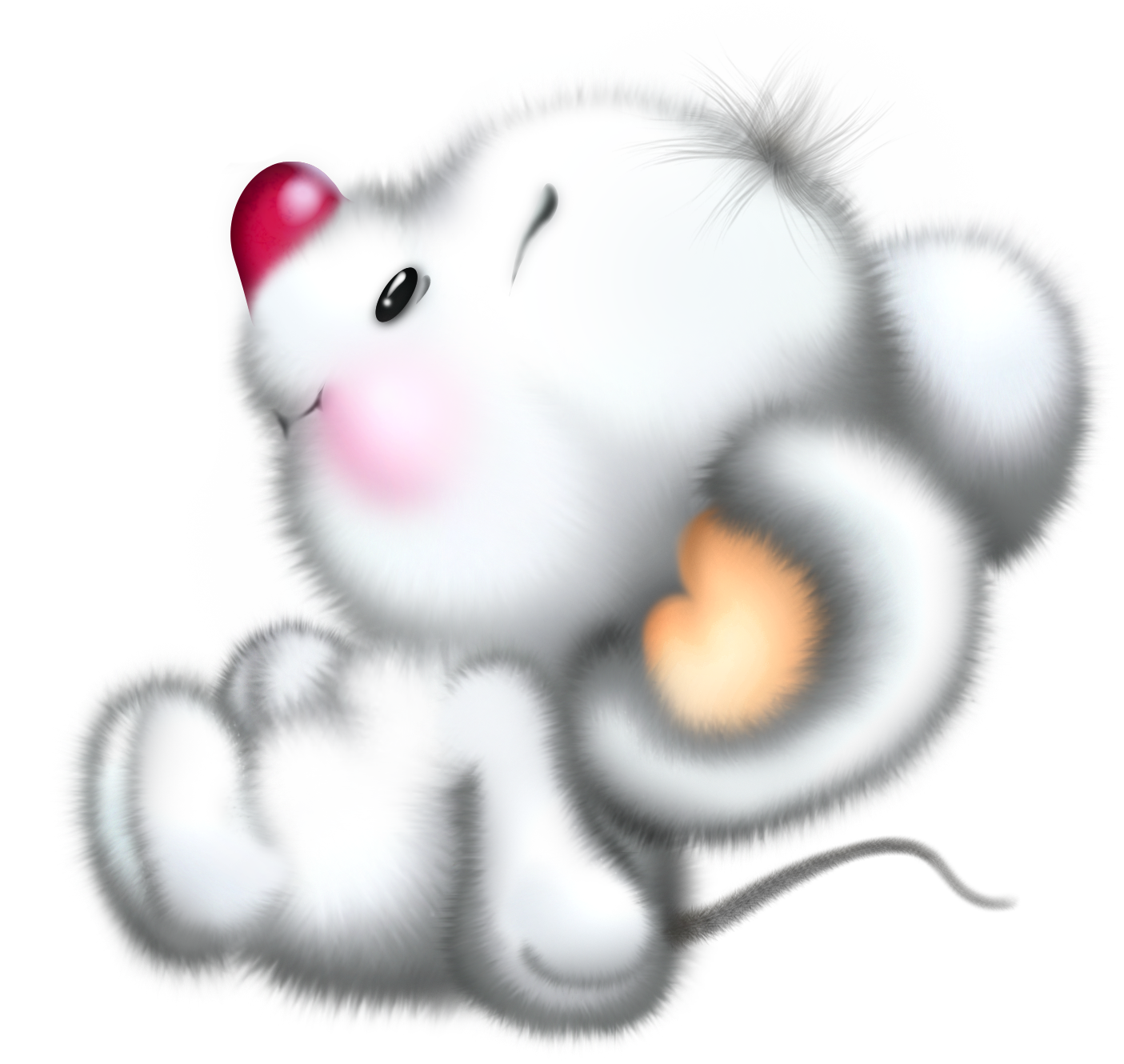 Cute White Mouse Cartoon Free Clipart?m=1367359200