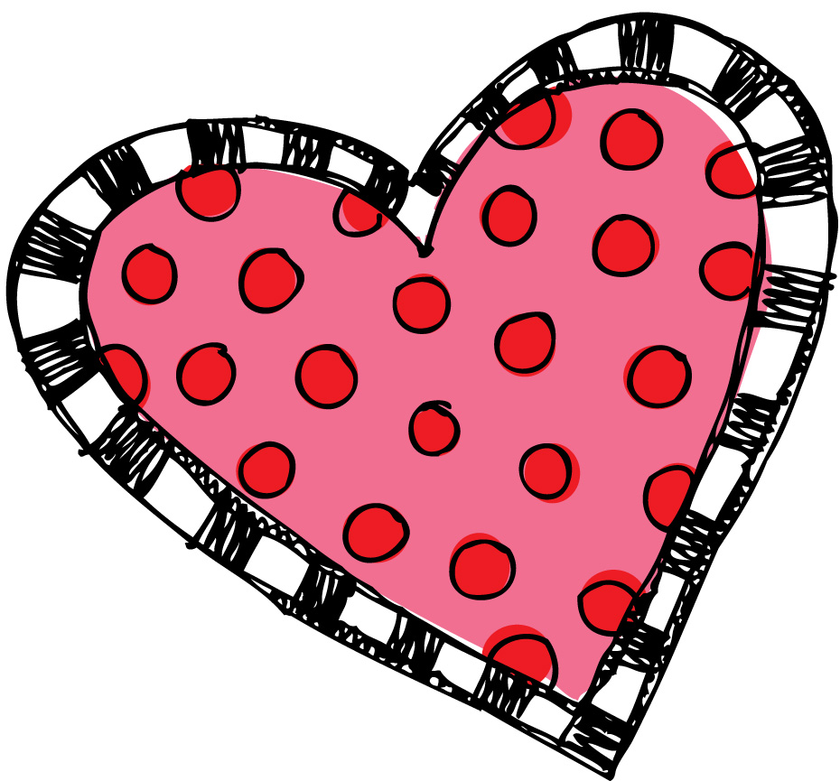 Valentines busy bee clipart
