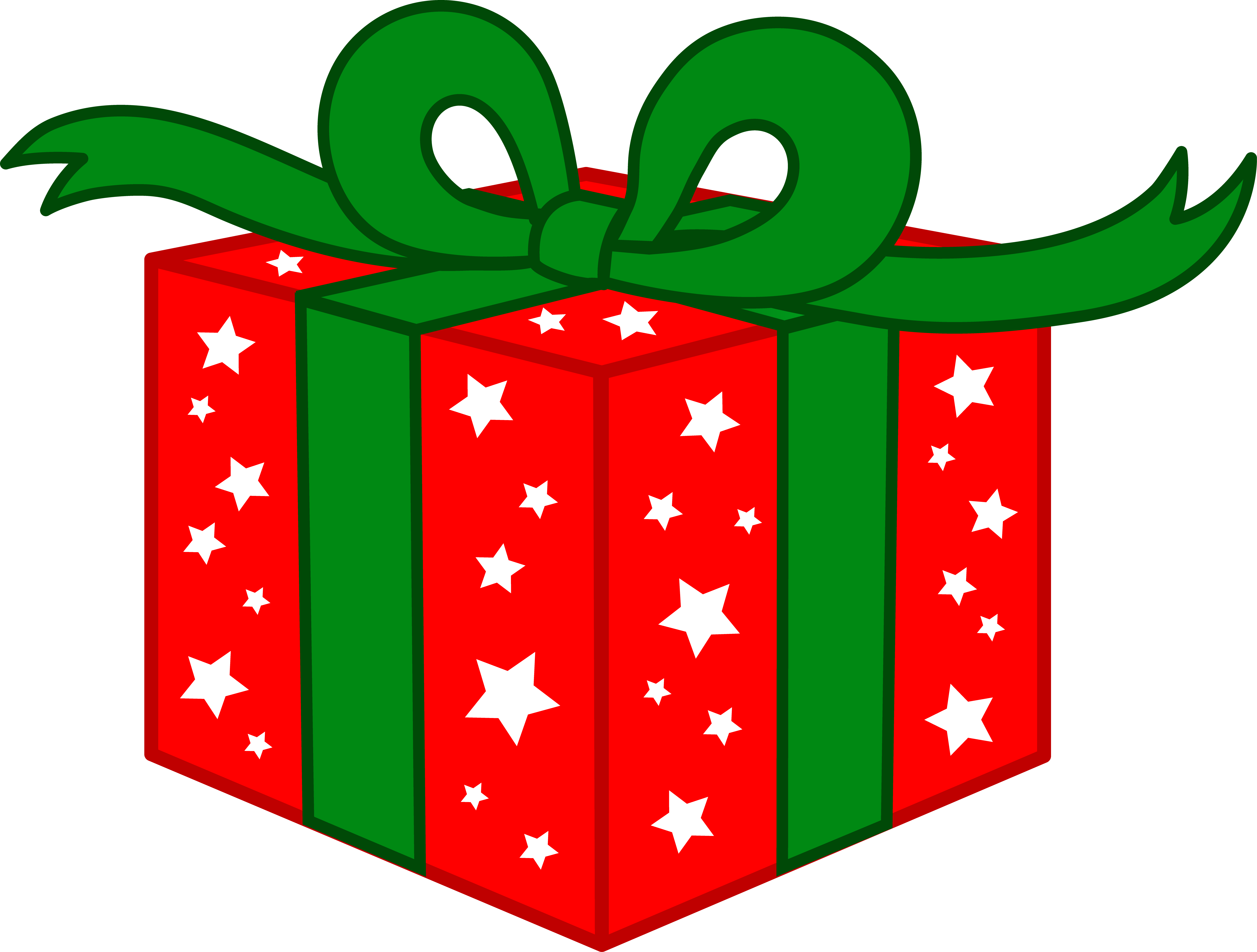 Christmas gifts clipart image