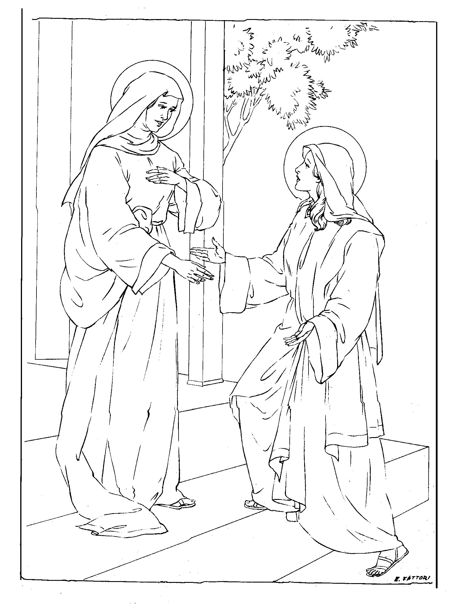 Free Mary Visitation Cliparts, Download Free Clip Art, Free Clip Art on