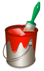 paint pot clipart